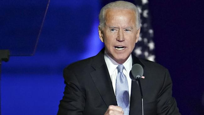 U.S. President-elect Joe Biden has promised to unite the country. Picture: Sarah Silbiger/Bloomberg/Getty