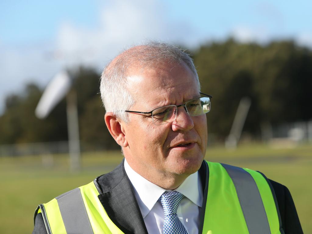 Prime Minister Scott Morrison says he can’t be certain there will be changes to quarantine arrangements once the vaccination program is completed. Pic: Peter Lorimer