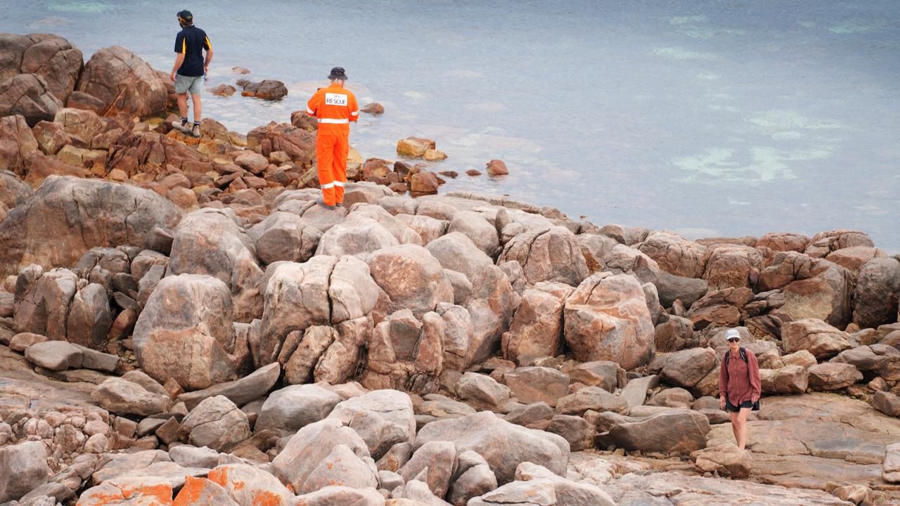 The search continues for any sign of missing surfer, Lance Appleby. Picture: Dean Martin