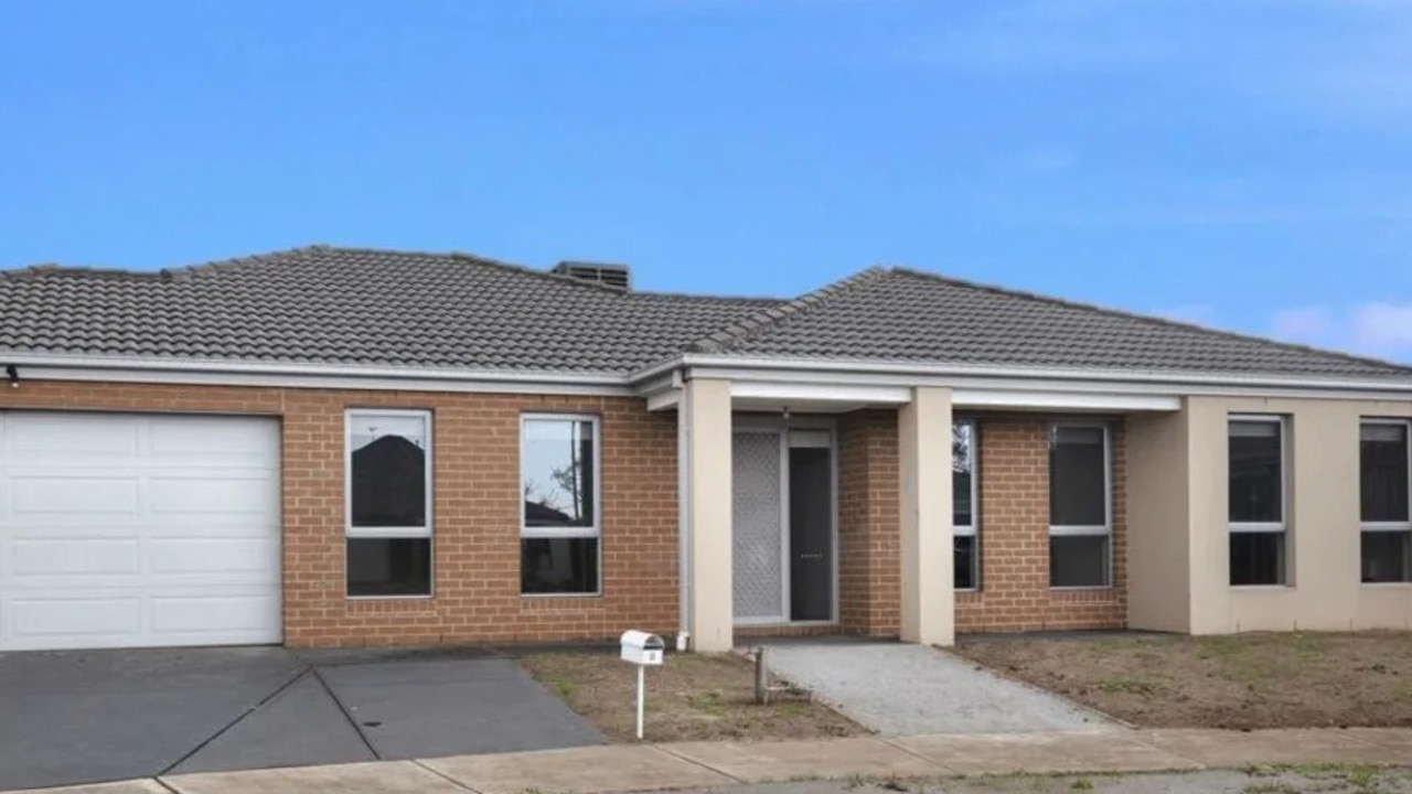 A distressed property he bought in Melbourne for $450,000.