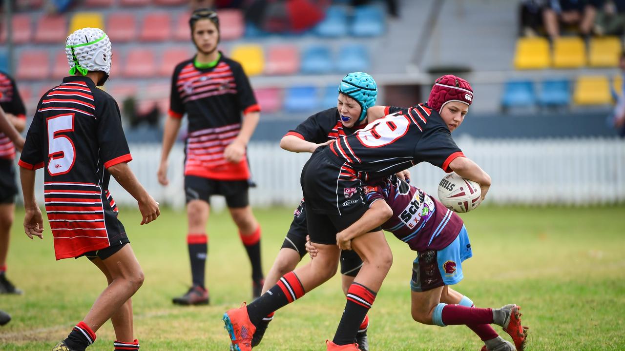 Travis Larner as a Wide Bay Bulls’ junior.