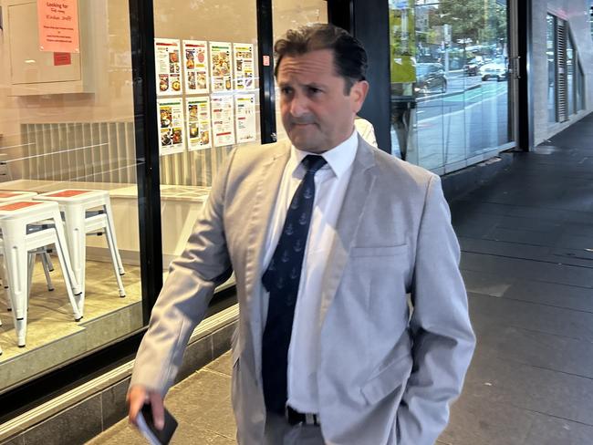 John Balafas appeared at Downing Centre Local Court on Thursday, February 23.