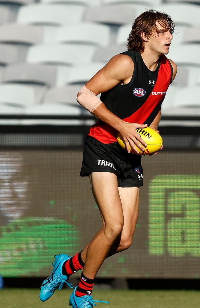 Harry Jones is back in the Essendon mix. Picture: Michael Willson/AFL Photos