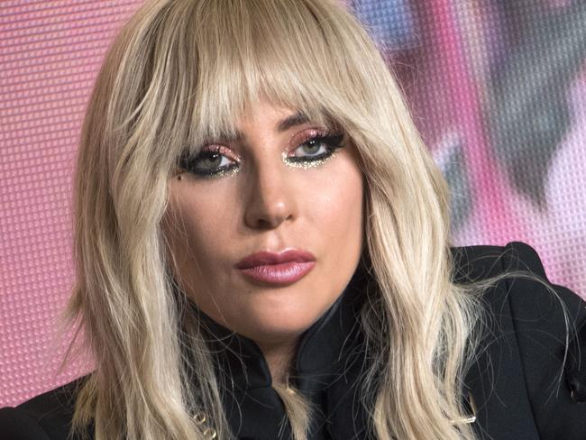 (FILES) This file photo taken on September 8, 2017 in Toronto, shows Singer Lady Gaga attending the press conference for 