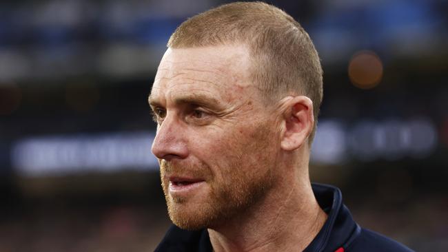 Demons head coach Simon Goodwin has lashed out at the claims. Picture: Daniel Pockett/Getty Images