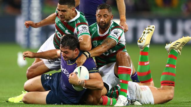 Benji Marshall was more than solid in his Rabbitohs debut.