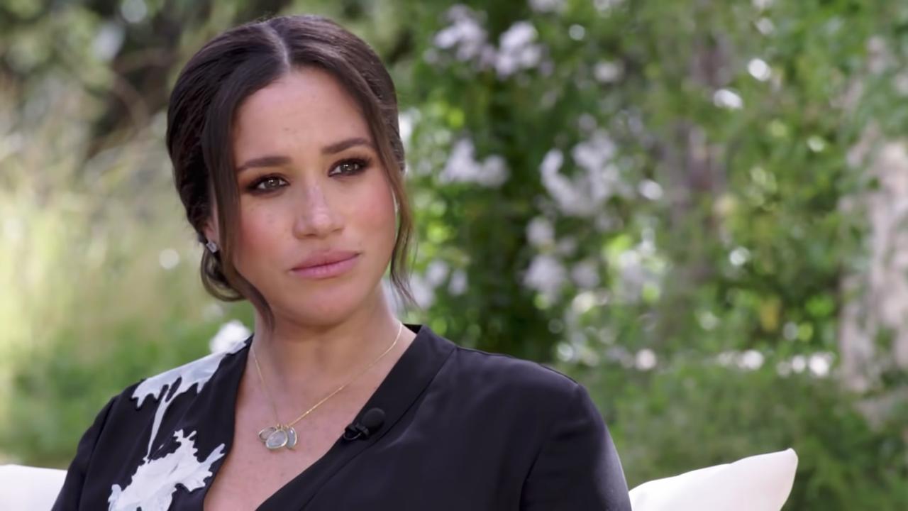 Meghan sat down for an explosive interview with Oprah Winfrey. Picture: CBS