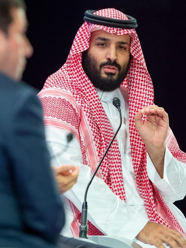 Saudi Crown Prince, Mohammed bin Salman.