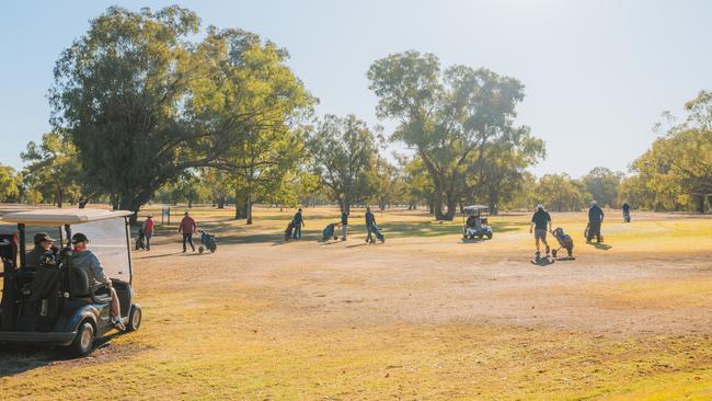Golfers from across the country competed at the Outback Queensland Masters in St George on June 17 and 18, 2023. Picture: Supplied.