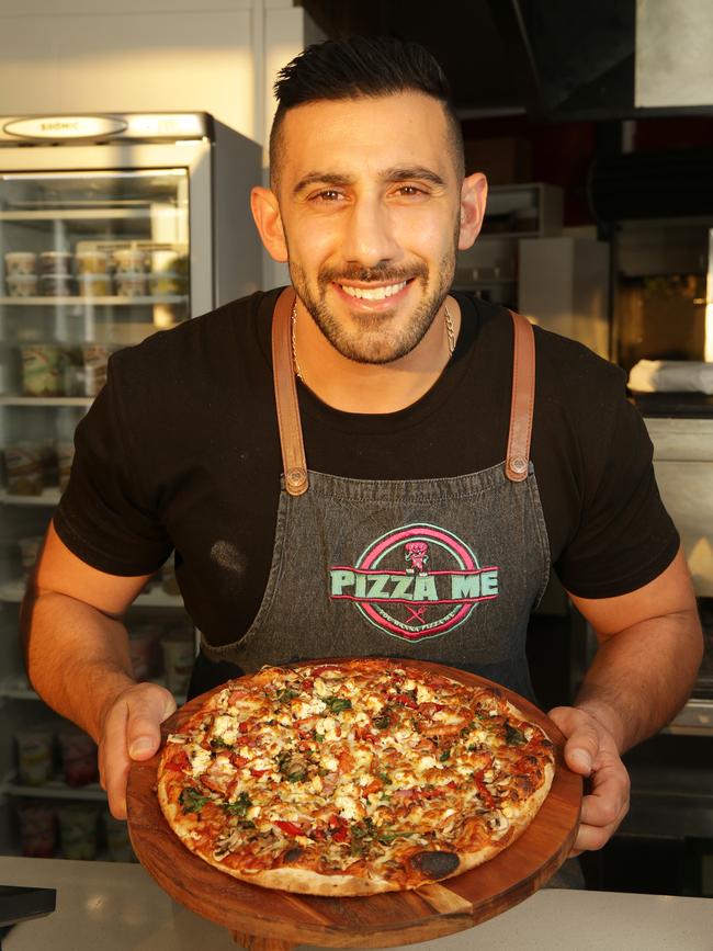 Number 8: Owner Tarek Dimachki of Pizza Me, Black Rock. Picture: Norm Oorloff