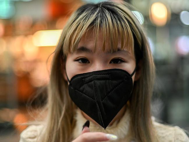 A woman arriving at Mexico City International Airport. Picture: Pedro Pardo/AFP