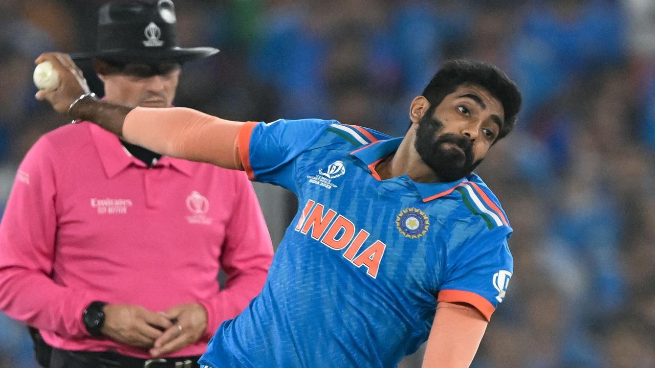 Jasprit Bumrah made inroads early. (Photo by Sajjad Hussain - AFP).