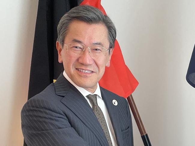 Japanese ambassador Shingo Yamagami.