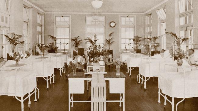 The general ward in the 1930s. Picture: Sydney Local Health District