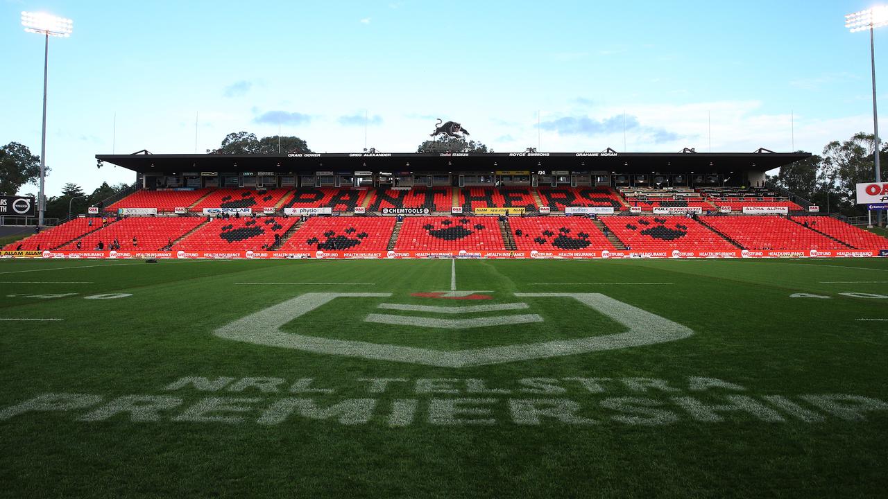 The brawl is alleged to have taken place out the back of a grandstand at Penrith Stadium.