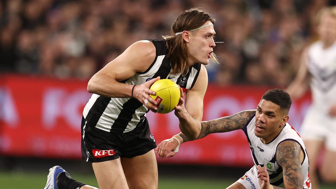 Darcy Moore is locked away on a long-term deal. Picture: Michael Klein