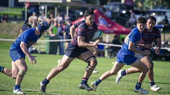 GPS Rugby The Southport School v Churchie at The Village Green Oval TSS. Picture: Glenn Campbell