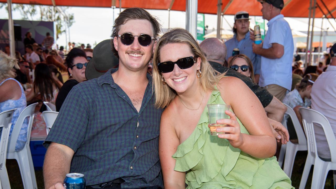 Thousands of people descended at the 2024 Darwin Cup Carnival, Fannie Bay. Picture: Pema Tamang Pakhrin