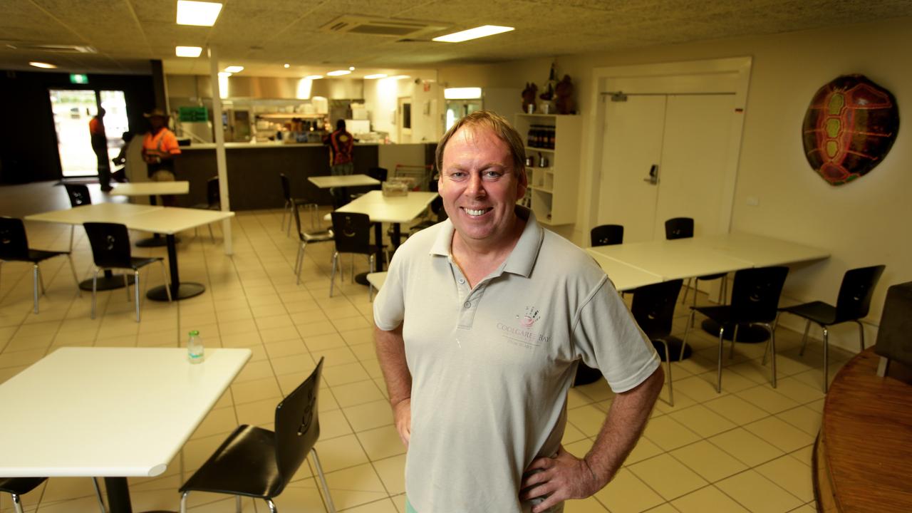 Palm Island. Coolgaree Bay Sports Bar and Bistro. Owner Shane Stratton (2014). Pic Mark Calleja