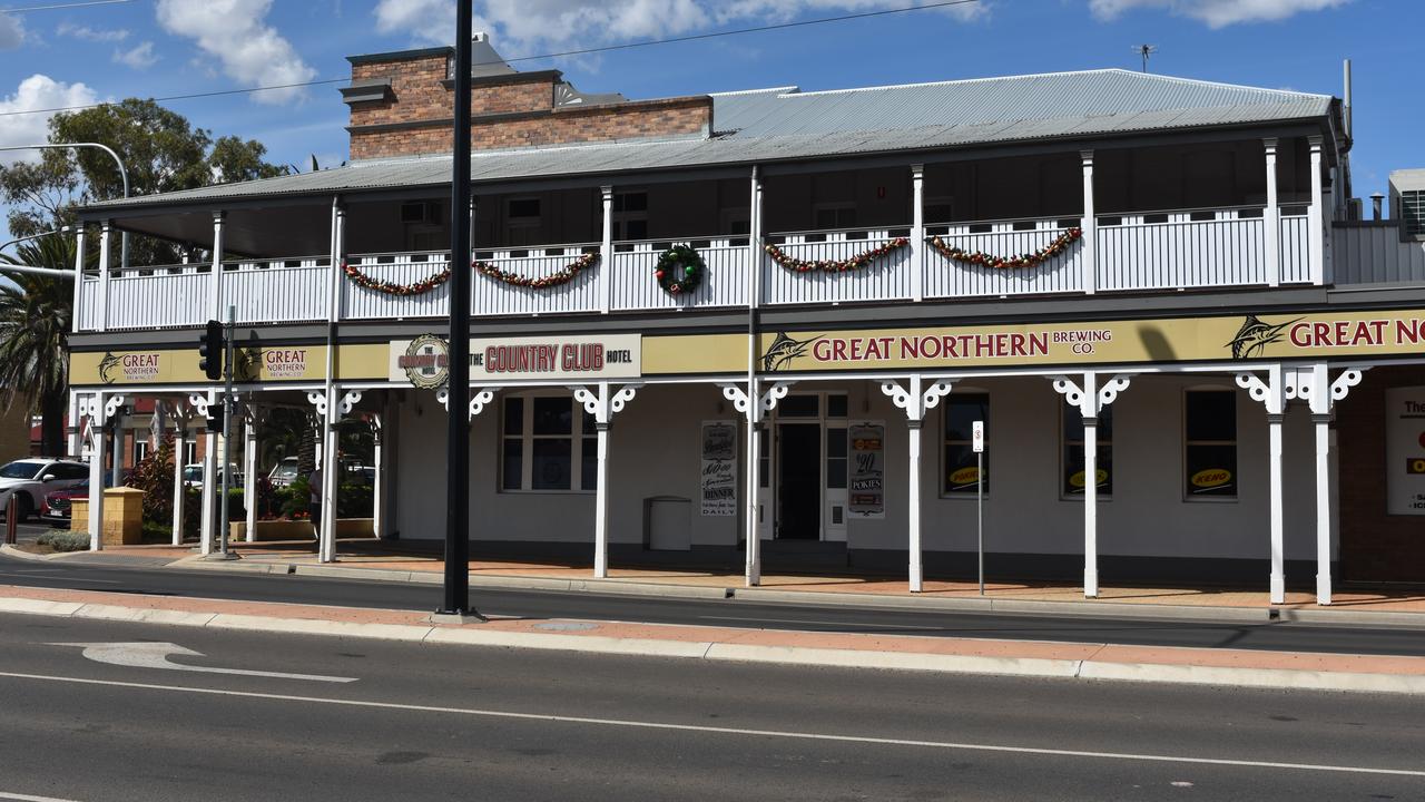 The Country Club Hotel in Dalby, 2020. Picture: Sam Turner