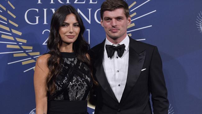 Max Verstappen and his partner Brazilian model Kelly Piquet have been together for more than two years. Picture: Julien de Rosa