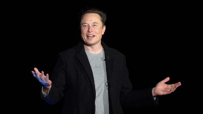 Elon Musk was one of 1100 experts warning of the speed at which AI is advancing. Picture: AFP.