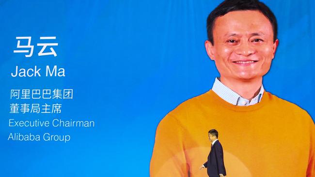 Jack MA had a huge public profile before he displeased the Communist regime. (Photo by AFP)