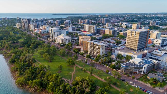 Darwin's Esplanade has million dollar views, but does it need more there to attract people? Picture: Che Chorley