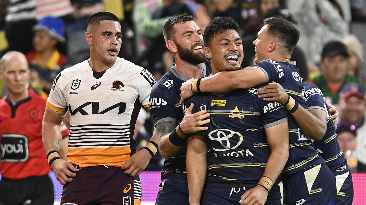 The Cowboys have been the surprise packet of the 2022 season. Picture: Ian Hitchcock/Getty Images