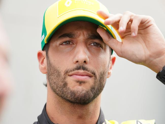 Daniel Ricciardo of Renault is seen ahead of the Formula 1 Australian Grand Prix 2020 at the the Albert Park Circuit in Melbourne, Thursday, March 12, 2020. (AAP Image/Michael Dodge) NO ARCHIVING, EDITORIAL USE ONLY