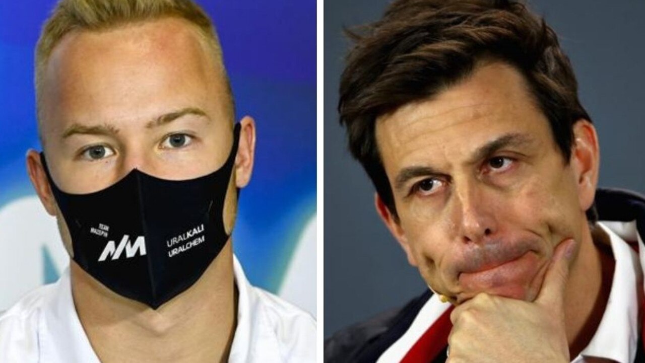 Toto Wolff wasn't happy with Nikita Mazepin.