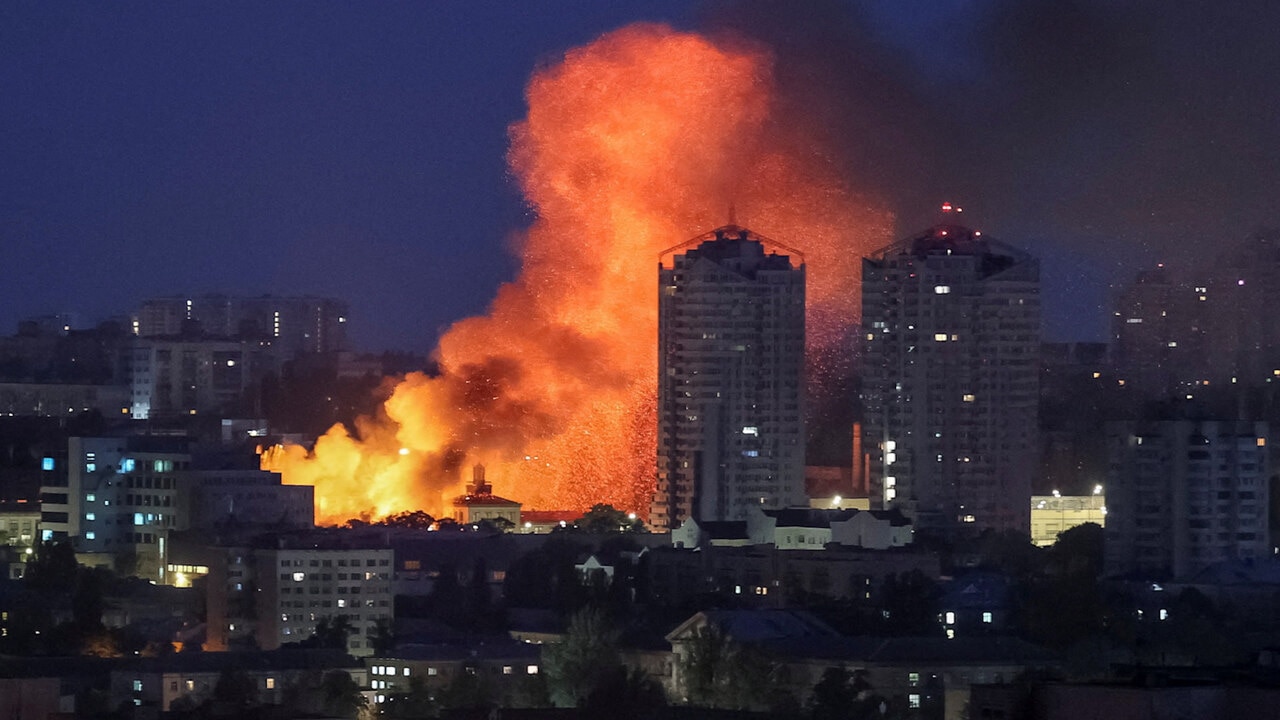 Russia Launches Massive Attack on Ukraine In Response to Drone Strikes