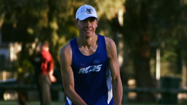 Harry Ough made his debut this season for Wentworth. Picture: Wentworth Football Netball Club.