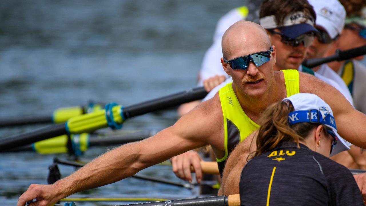 Angus Widdicombe will row at his second Olympics in Paris. Picture: Rowing Australia