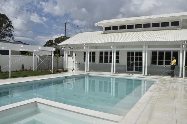 The Summer House nears completion at Seachange Toowoomba, over 50s living. Hampton Street. Harristown. October 2018. Picture: Bev Lacey