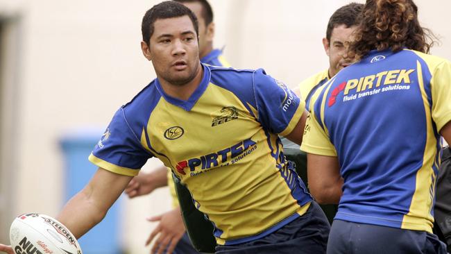 Paulo at Parramatta training in his heyday.