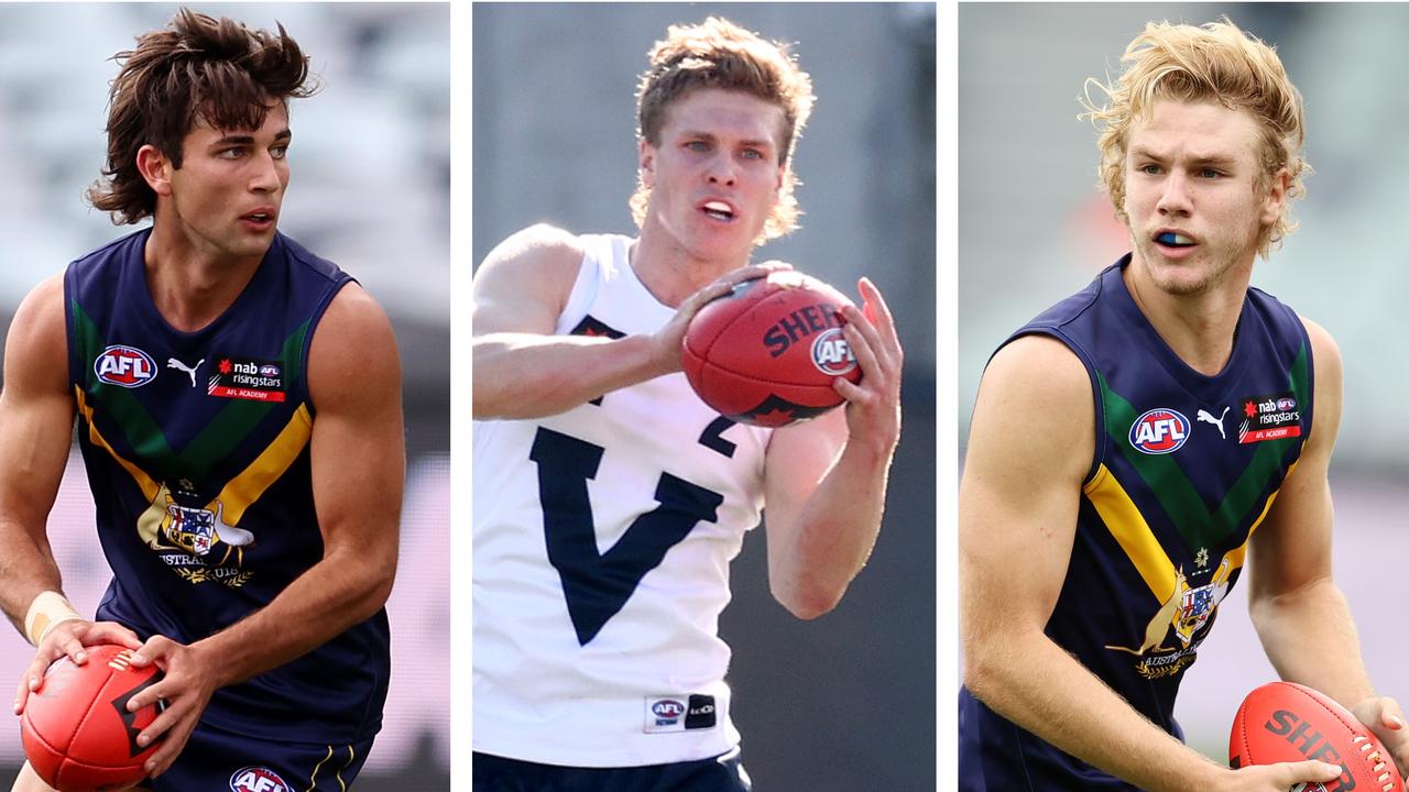 AFL Draft Watch: Josh Rachele, Ben Hobbs, Jason Horne.