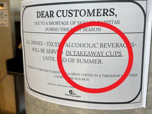 Cafe’s takeaway cup decision blasted