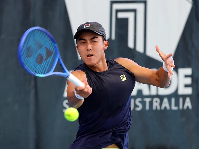 Rinky Hijikata set up a clash with world No.12 Tommy Paul. Picture: Getty Images