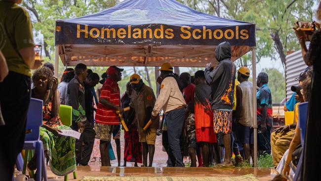Laynhapuy Homelands graduation Bungul ceremony. December 5, 2024. Picture: Supplied