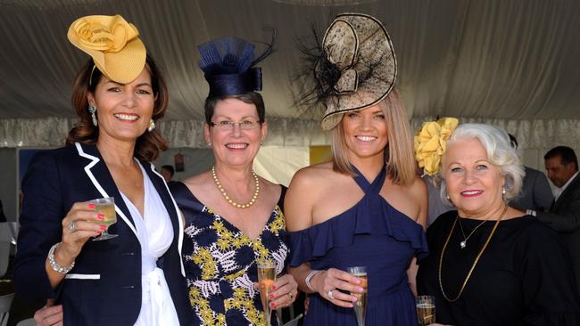 Enjoying the Ballina Cup are, from left, Debbie Jarrett, Kay Benson, Annika Martyn and Deb Daniel.