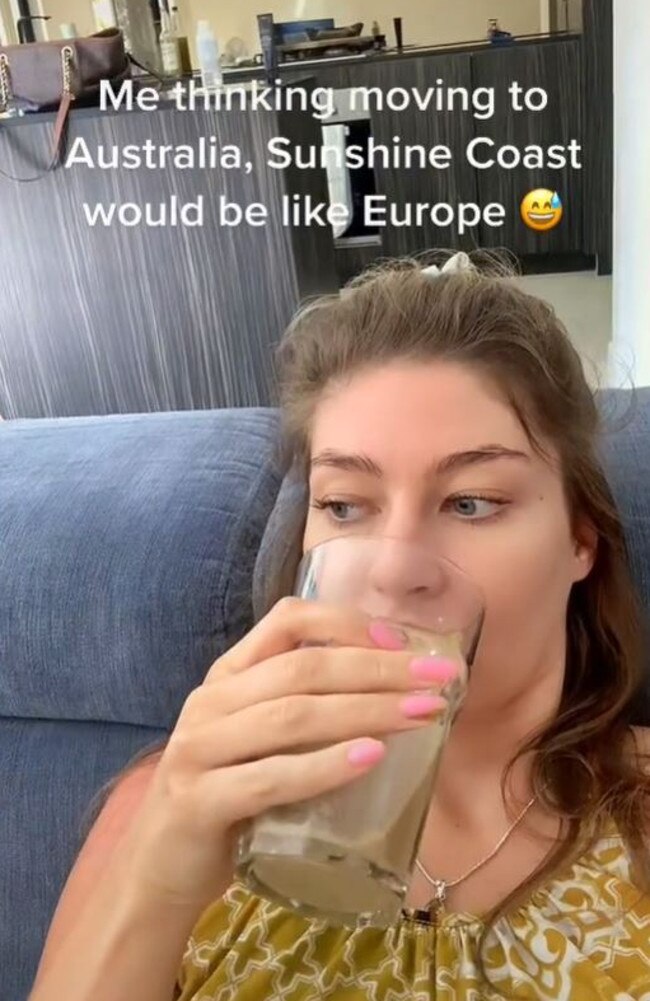 A British expat has slammed a popular Aussie beach location in a viral TikTok. Picture: TikTok/glasbyj