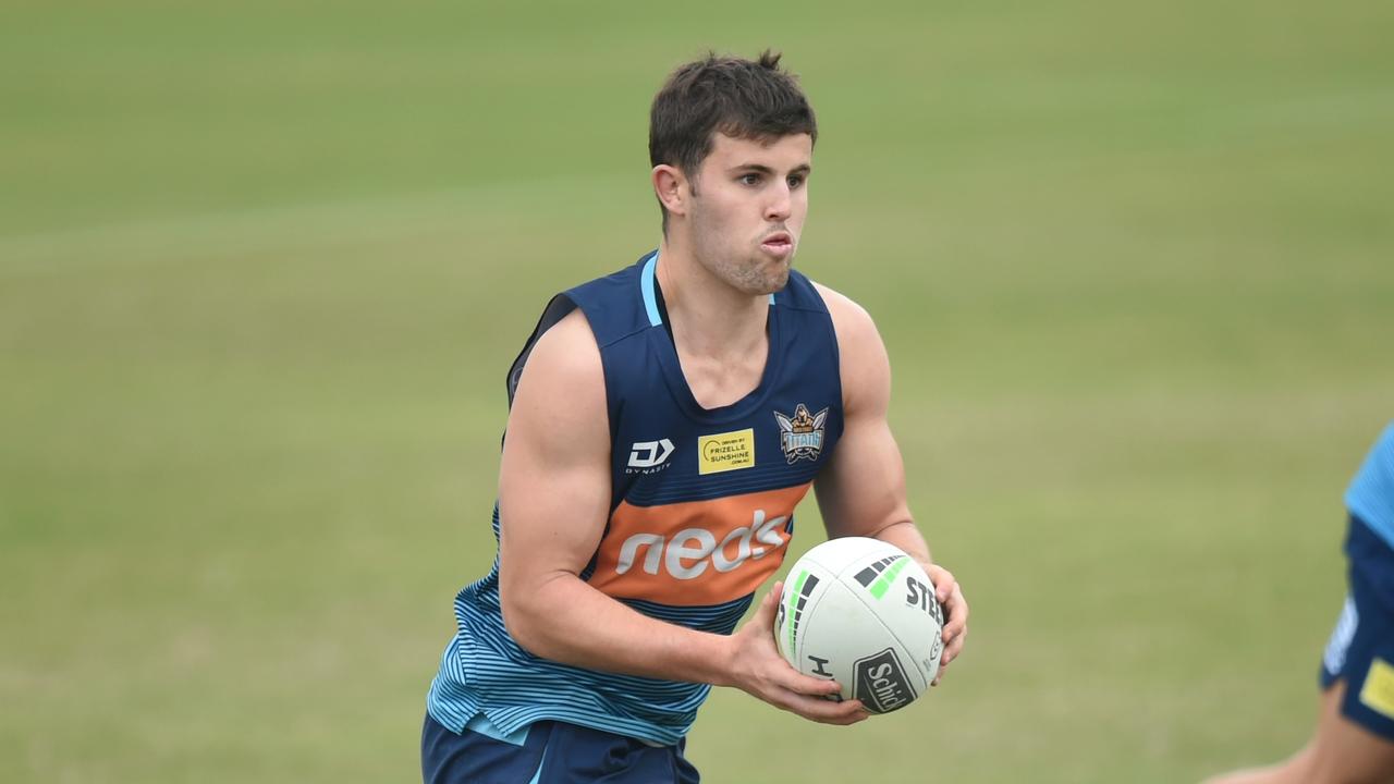 The Titans have high hopes for Toby Sexton. Picture: Scott Davis/NRL Photos