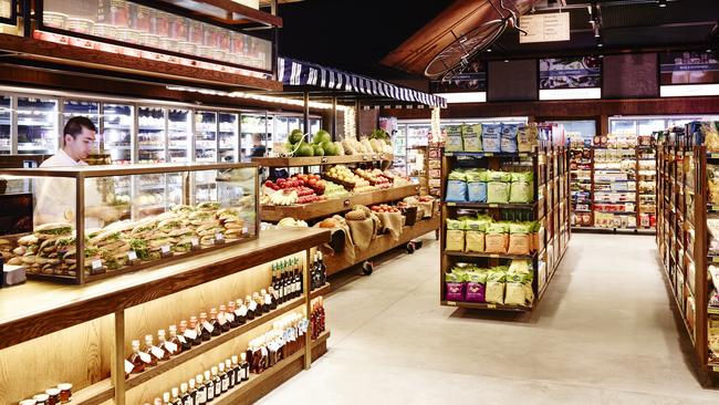 The establishment also offered a fine deli and food hall. Source: Supplied