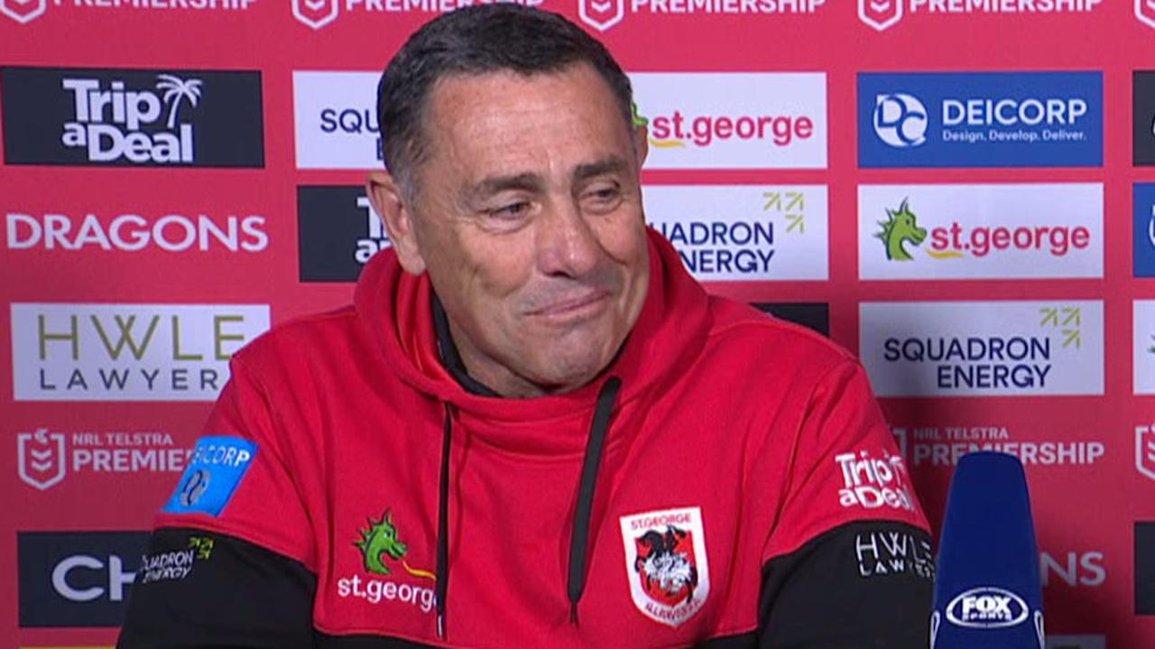 NRL 2024: St George Illawarra Dragons press conference, Shane Flanagan, Ben Hunt, Titans win, Sharks game, finals, top eight