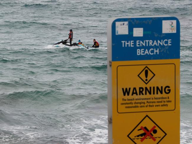 The boy got swept away at the notorious channel. Picture: NewsWire / Max Mason-Hubers