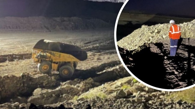 Revealed: How haul truck plunged 26m down Central Qld mine site