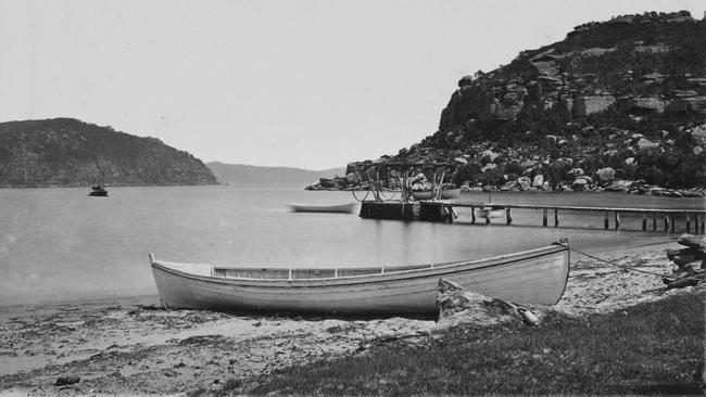 The customs wharf c1879. Photo State Library of NSW