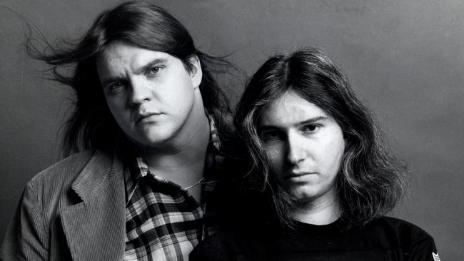 Meat Loaf and and record producer and best friend Jim Steinman during his tour of Australia in 1978.