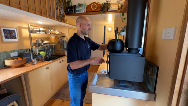 Living off grid in a tiny house